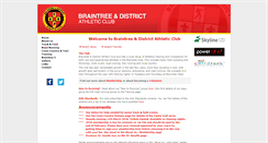 Desktop Screenshot of braintreeanddistrictac.co.uk