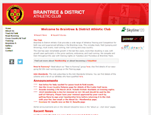 Tablet Screenshot of braintreeanddistrictac.co.uk